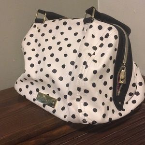Betsy Johnson “bowling ball” bag.
